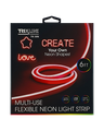 TR-30N Flexibilný NEÓNOVÝ LED pásik - červený 1,8m na USB Trixline