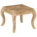 vidaXL Koncový stolík 45x45x40 cm masívne mangovníkové drevo