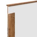 vidaXL Rám postele Staré drevo 100 x 200 cm Masívne borovicové drevo
