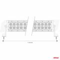 Panelové pracovné svetlo AWL26 80LED COMBO 9-36V