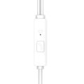 XO drôtové slúchadlá EP25 USB-C biele