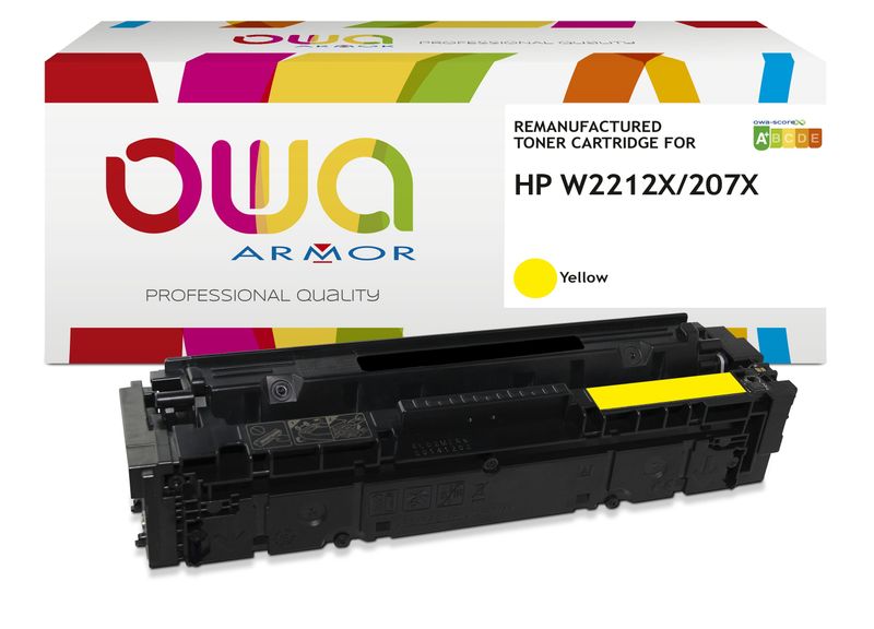 OWA Armor toner kompatibilný s HP W2212X, 2450st, žltá/yellow