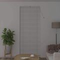 vidaXL Rímske žalúzie Biela 220 x 90 cm Hliník