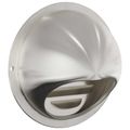 vidaXL Kryty vzduchových ventilátorov 8 ks Strieborná 80 mm