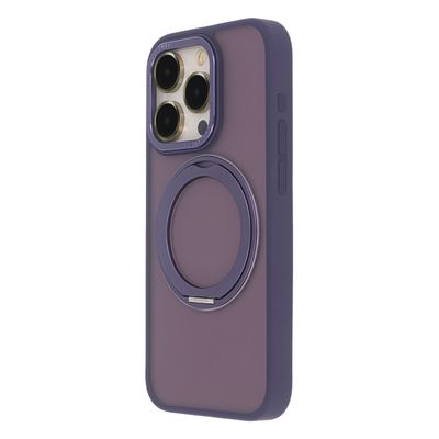 Bezpečné otočné Mag puzdro pre iPhone 13 6,1" fialové