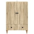 vidaXL Servírovacia skriňa Dub sonoma 66 x 34,5 x 95 cm