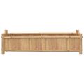 vidaXL Kvetináč 100x30x25 cm bambus