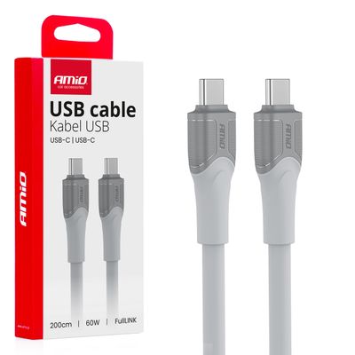 Kábel USB-A TO TYP-C 60W 200cm FullLINK model X111 AMiO-04292