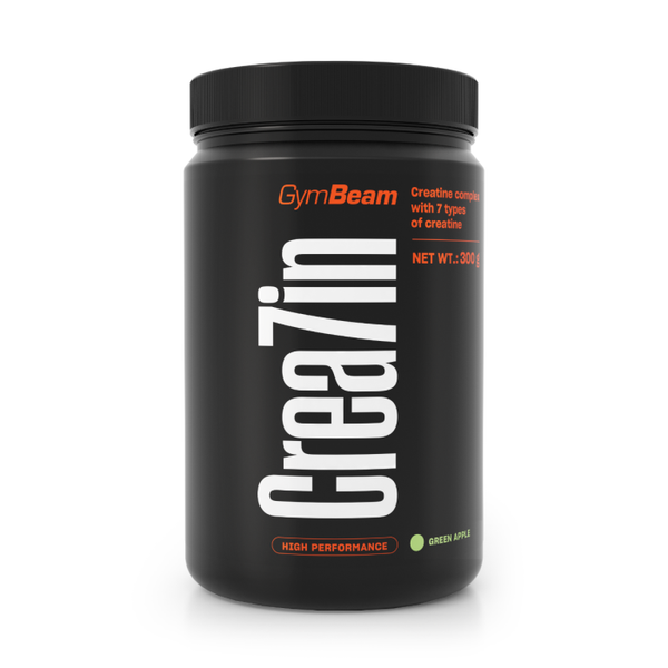 Kreatín Crea7in - GymBeam, zelené jablko, 300 g