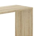 vidaXL Knižnica 5 políc dub sonoma 45x23,5x162,5 cm kompozitné drevo