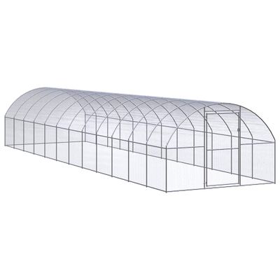 vidaXL Kurín 3x12x2 m pozinkovaná oceľ
