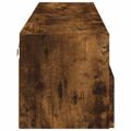 vidaXL TV nástenné skrinky 2 ks dymový dub 60x30x30cm kompozitné drevo