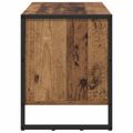 vidaXL Skriňa na topánky 60 x 35 x 44 cm Kompozitné drevo Staré drevo