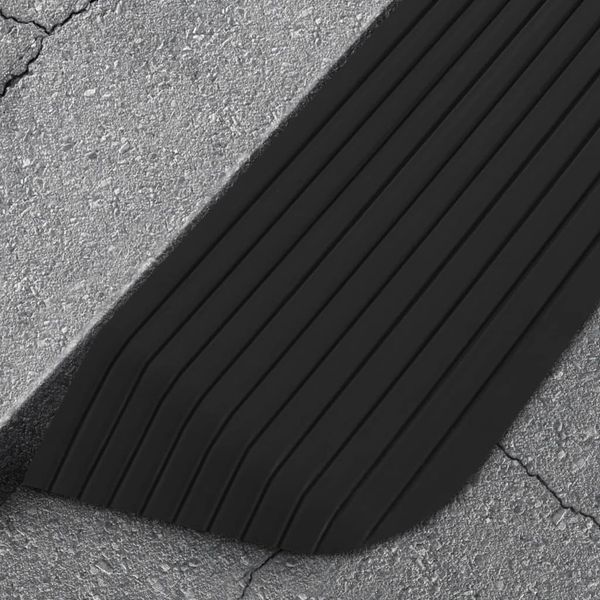 vidaXL Prahová rampa 110x32x3,8 cm guma