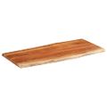 vidaXL Stolová doska 140x60x2,5 cm obdĺžnik masívna akácia živá hrana