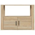 vidaXL Komoda dub sonoma 80x30x60 cm spracované drevo