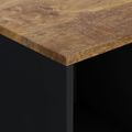 vidaXL Komoda s 2 dvierkami 80x33x75 cm masívny mangovník