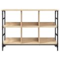 vidaXL Komoda, dub sonoma, 102x32x73,5 cm, imitácia dreva
