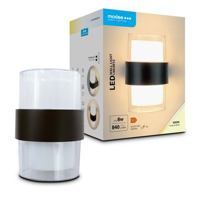 Modee LED nástenná lampa 8W 840lm neutrálna biela (ML-LWL0012)