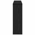 vidaXL Stenná polica Čierny dub 85 x 16 x 52,5 cm Kompozitné drevo