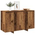 vidaXL Komoda, staré drevo 120x41x75 cm, kompozitné drevo