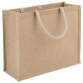 vidaXL Jutové tašky 10 Prírodná 42 x 33 x 19 cm 100% Tossa juta