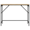 vidaXL Konzolový stolík dub sonoma 100x32x75 cm kompozitné drevo