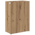 vidaXL Stojan na slnečník s úložiskom Remeselný dub 40 x 20 x 55,5 cm