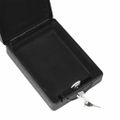 vidaXL Trezor do auta so zámkom Čierna 22 x 16 x 7 cm Oceľ