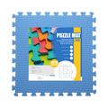 Ochranná puzzle podložka MP10 žltá-modrá-fialová