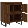 vidaXL Komoda hnedý dub 60x35x70 cm spracované drevo