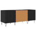 vidaXL Skrinka na gramofónové platne Čierny dub 121 x 38 x 48 cm