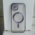 Puzdro Color Chrome Mag pre iPhone 14 6,1" čierne