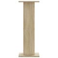 vidaXL Stojany na reproduktor 2ks dub sonoma 30x30x80 cm kompoz. drevo