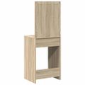 vidaXL Toaletný stolík Sonoma dub 50 x 41 x 135 cm Kompozitné drevo