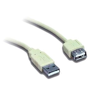 kábel USB predlžovací 2.0 A-A M/F 0,75m, CABLEXPERT