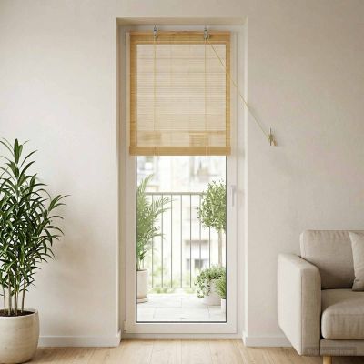 vidaXL Roleta Prírodná 60 x 220 cm Bambus