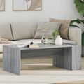 vidaXL Konferenčný stolík Sivý Sonoma 95 x 50 x 34 cm Kompozitné drevo