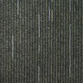 vidaXL Kobercová dlaždica Pruhovaná svetlozelená 50 x 50 cm 4 ks