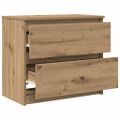 vidaXL TV skrinka Artisan Dub 60x35x54 cm Drevené