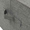 vidaXL Úložné boxy 2 ks látkové 50x30x25 cm antracitové