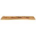 vidaXL Stolová doska so zakrivením 120x50x2,5 cm surový mangový masív