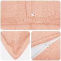 vidaXL Poťah na podložku 2 pcs HOUTEN Ružová 70 x 70 cm Bouclé
