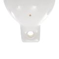 vidaXL Lodný nárazník 4 ks, biely Ø 16x58 cm, PVC