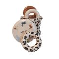 Nafukovací bazén so šmykľavkou Beige Leopard 210 cm