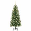 vidaXL Umelý vianočný stromček Zelená 150 cm PE a PVC