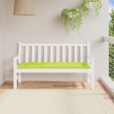 vidaXL Podložka na záhradnú lavičku 150x50x7 cm, oxfordská látka