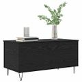 vidaXL Konferenčný stolík Čierny dub 90 x 44.5 x 45 cm