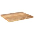 vidaXL Stolová doska 60x50x2,5 cm obdĺžniková mangový masív