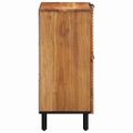 vidaXL Servírovacia skriňa Hnedá 60 x 33,5 x 75 cm Masívne mango drevo